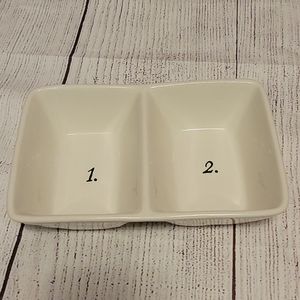 Rae Dunn 1, 2 candy dish